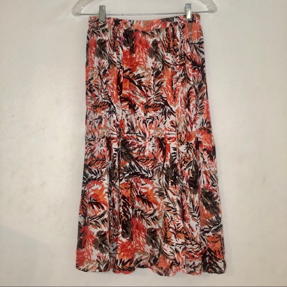 Laura Scott Boho Print Midi Skirt Size Small - Picture 4 of 9